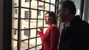 Laura-Boldrini-visita-al-carcere-di-Bollate