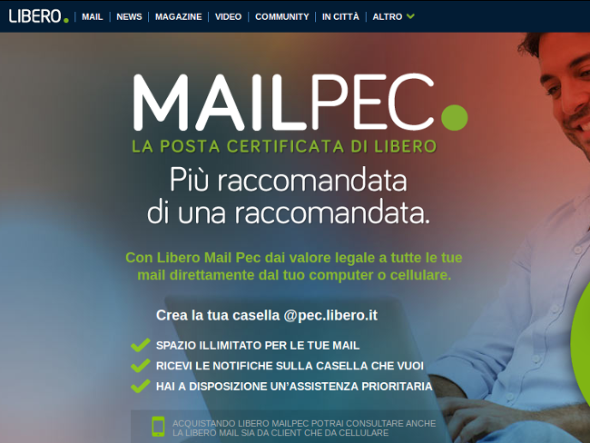 Libero Mail Pec Come Si Crea E Come Funziona La Posta Certificata 
