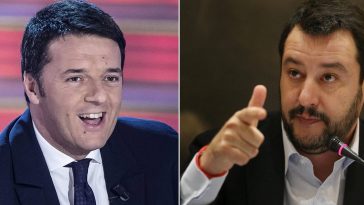 Renzi Salvini DIbattito