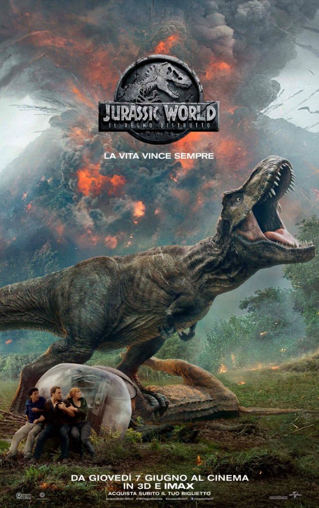 Jurassic World il Regno Distrutto Poster