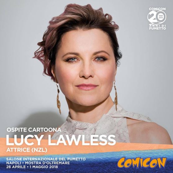 lucy lawless comicon 2018