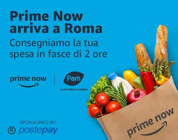 Amazon prime now roma